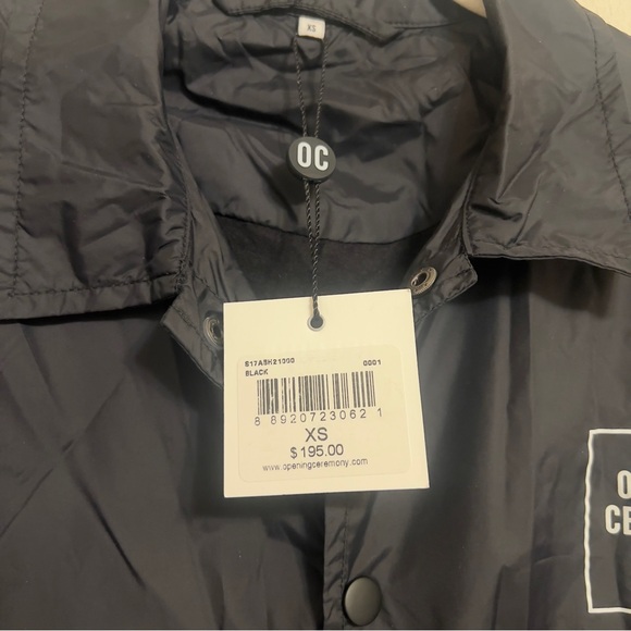 Opening Ceremony Women’s Black Bomber Jacket Size XS - Picture 5 of 9